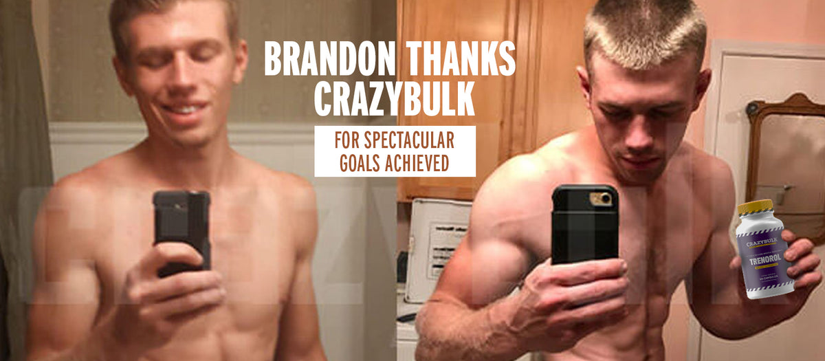 Brandon Thanks Crazy Bulk For Spectacular Goals Achieved