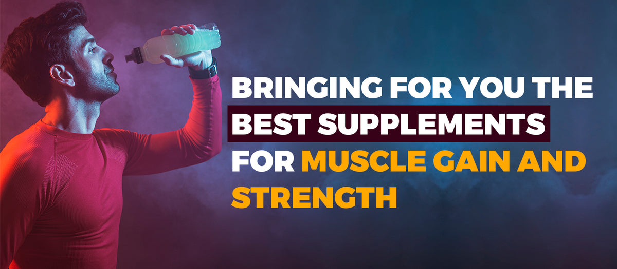 Bringing For You The Best Supplements For Muscle Gain and Strength