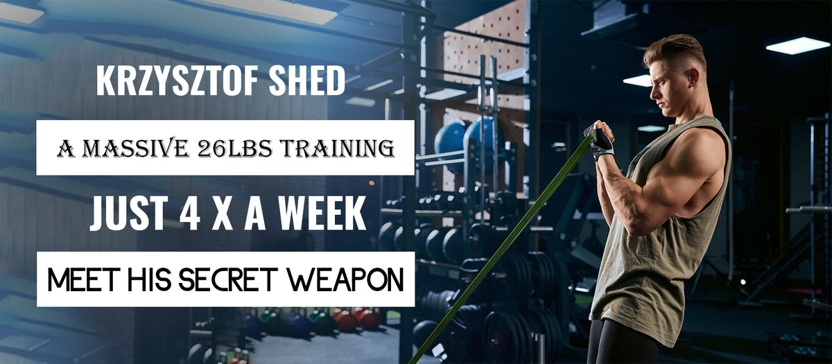 Krzysztof Shed A Massive 26lbs Training Just 4 x A Week – Meet His Secret Weapon