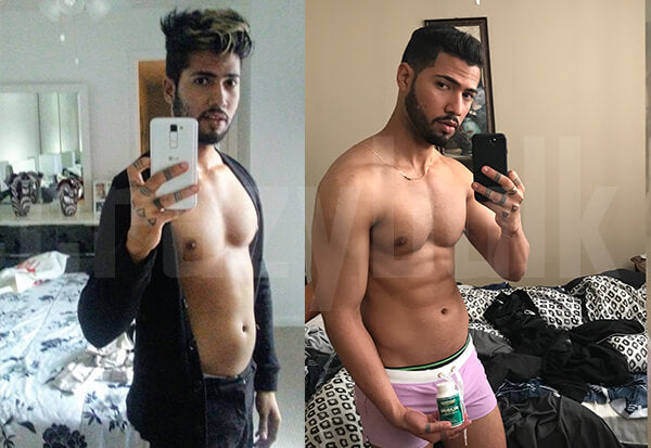 YADIEL REACHED HIS GOALS IN A MONTH WITH DECADURO.