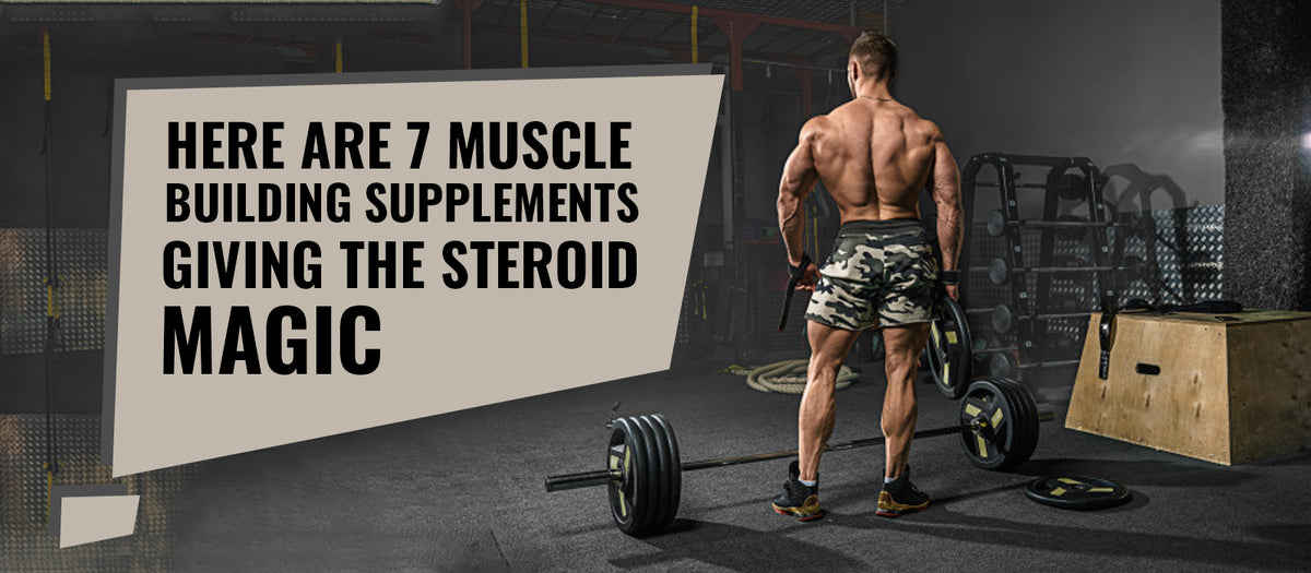 Here Are 7 Muscle Building Supplements Giving The Steroid Magic